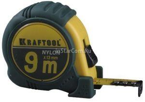 Рулетка в обрезиненном корпусе  Kraftool "Nylon" 34122-09 ― inStarCom