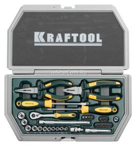 Наборы слесарно-монтажного инструмента Kraftool (27972-H33) ― inStarCom