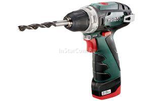 Аккумуляторная дрель-шуруповерт Metabo PowerMaxx BS Basic 2.0Ah x2 Case (600080500) ― inStarCom