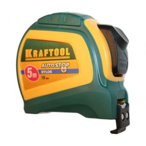 Рулетка в двухкомпонентном корпусе Kraftool "Autostop" 34123-05-25 ― inStarCom