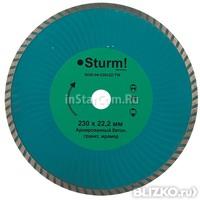 Диск алмазный для сухой и влажной резки 230мм Sturm! 9020-04-230х22-TW ― inStarCom