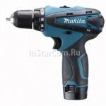 Аккумуляторный шуруповерт Makita Df 330 Dwe