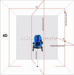 Лазерный уровень (нивелир) INSTRUMAX Mark 4D 