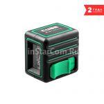 Лазерный уровень ADA Cube MINI Green Basic Edition (плюс Набор отвёрток из 16 предметов) 