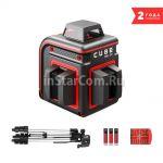 Лазерный уровень ADA Cube 360-2V Professional Edition (плюс Набор отвёрток из 16 предметов)