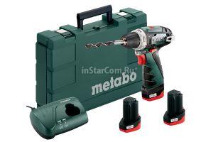 Аккумуляторная дрель-шуруповерт Metabo PowerMaxx BS Basic Set (600080960)  ― inStarCom