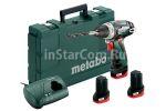 Аккумуляторная дрель-шуруповерт Metabo PowerMaxx BS Basic Set (600080960) 