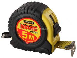 Рулетка в обрезиненном корпусе STAYER "Mars" 34131-05-25 ― inStarCom