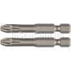 Биты для электроинструмента KRAFTOOL X-Drive Phillips C 1/4", PH2, 25мм, 2шт. (26121-2-25-2)