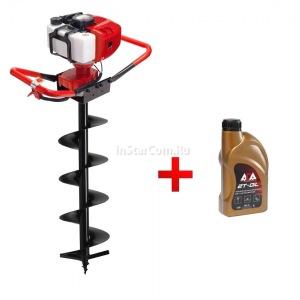 Ледобур ADA GroundDrill-3 Ice Fisherman в комплекте со шнеком Ice Drill 150 (1000 мм) ― inStarCom