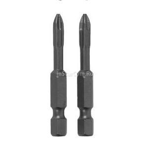 Биты для электроинструмента KRAFTOOL X-Drive Pozidrive E 1/4", PZ3, 50мм, 2шт. (26123-3-50-2) ― inStarCom
