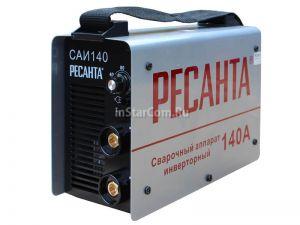 Сварочный инвертор РЕСАНТА САИ-140 (электроды ЛЭЗ МР-3 c 3.0 мм 1кг в комплекте) ― inStarCom