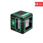 Лазерный уровень ADA CUBE 3D Green Professional Edition  (плюс Набор отвёрток из 16 предметов) 